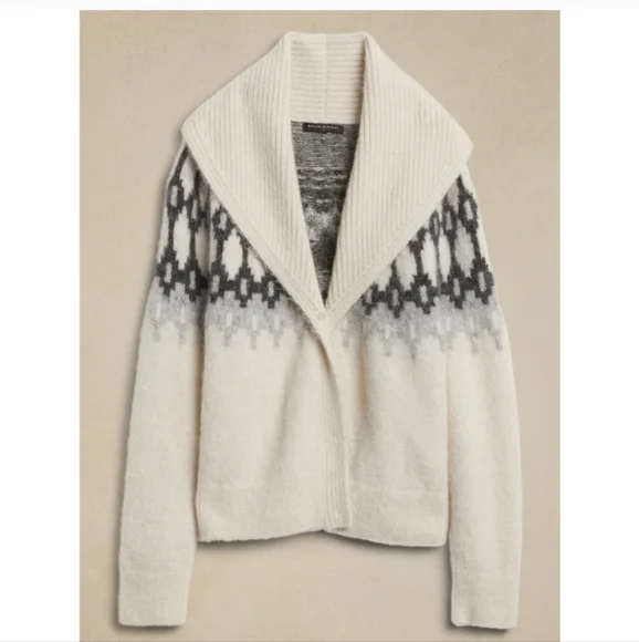 Banana Republic  fair isle sweater - Picture 4 of 9